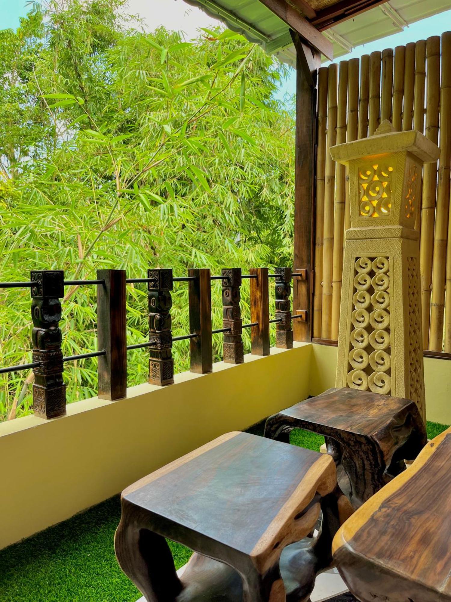 ホテル Bamboo Oasis ウブド エクステリア 写真