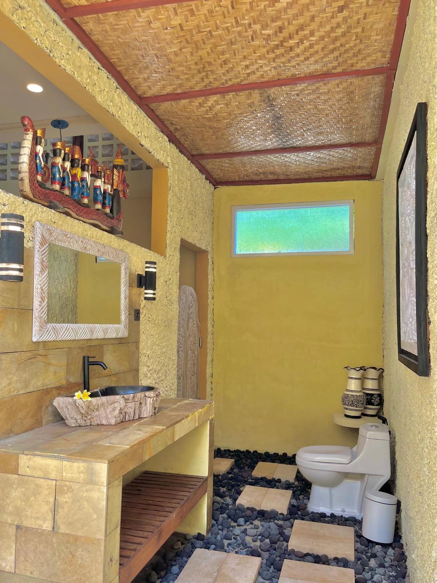 ホテル Bamboo Oasis ウブド エクステリア 写真